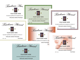 sample certificates