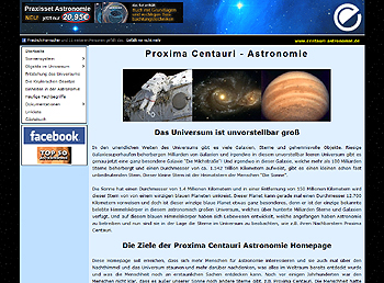 Screenshot Proxima Centauri Astronomie