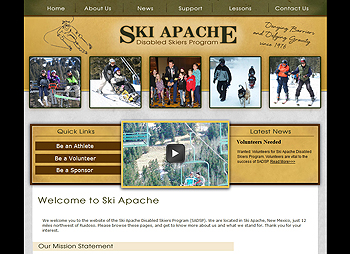 Ski Apache Disabled Skiers Program