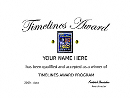 award certificate