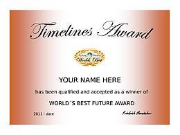 Future Award Certificate